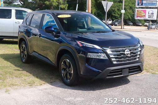 Deep Ocean Blue 2025 Nissan Rogue SV