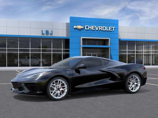 Black 2026 Chevrolet Corvette Stingray w/1LT
