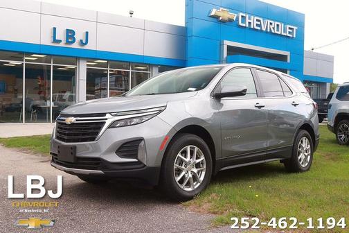 Sterling Gray Metallic 2024 Chevrolet Equinox LT