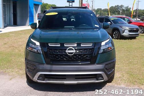 Obsidian Green 2023 Nissan Pathfinder Rock Creek