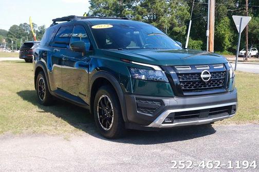 Obsidian Green 2023 Nissan Pathfinder Rock Creek