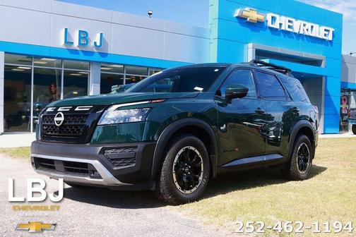 Obsidian Green 2023 Nissan Pathfinder Rock Creek