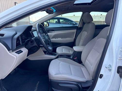 Quartz White Pearl 2019 Hyundai ELANTRA Value Edition