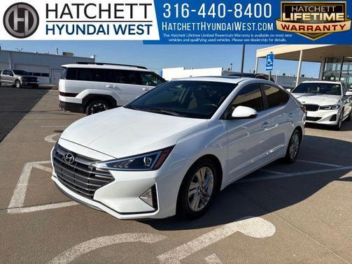 Quartz White Pearl 2019 Hyundai ELANTRA Value Edition