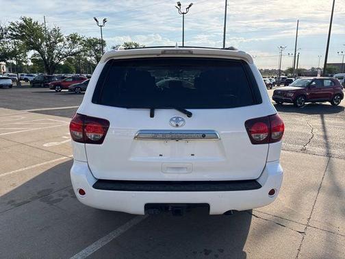 Super White 2018 Toyota Sequoia Limited