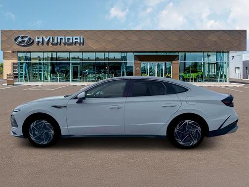 Serenity White 2026 Hyundai SONATA SEL