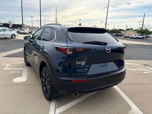 Deep Crystal Blue Mica 2022 Mazda CX-30 2.5 Turbo Premium Plus Package