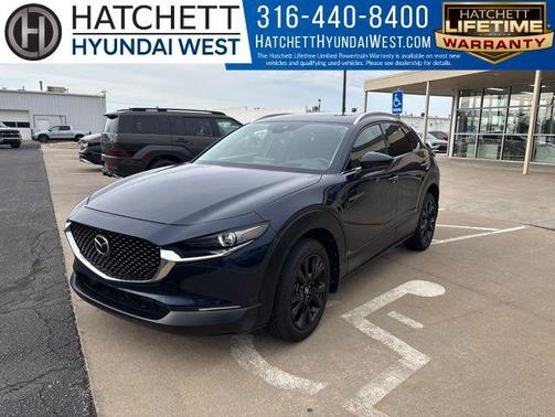 Deep Crystal Blue Mica 2022 Mazda CX-30 2.5 Turbo Premium Plus Package