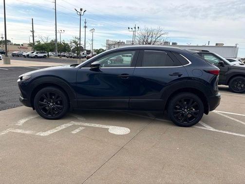 Deep Crystal Blue Mica 2022 Mazda CX-30 2.5 Turbo Premium Plus Package