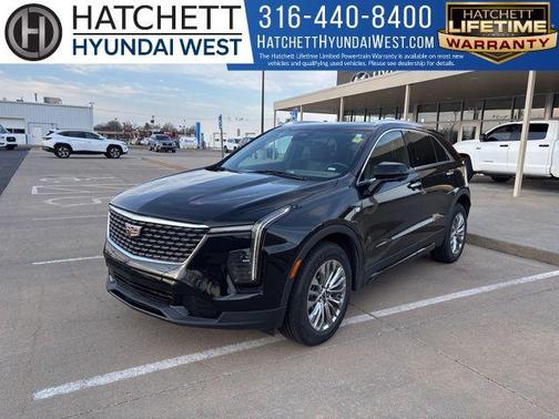 Stellar Black Metallic 2025 Cadillac XT4 Premium Luxury