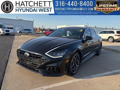 Onyx Black 2023 Hyundai SONATA N Line Sedan