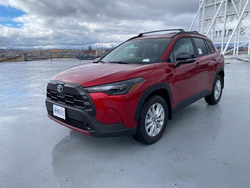 Soul Red Crystal 2026 Toyota Corolla Cross LE