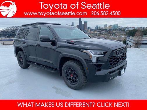Midnight Black Metallic 2026 Toyota Sequoia TRD Pro