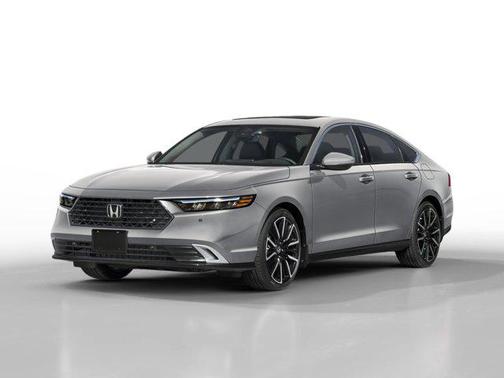 Solar Silver Metallic 2026 Honda Accord Hybrid Touring