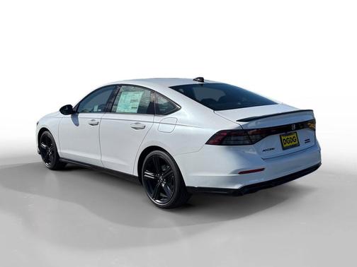 Platinum White Pearl 2026 Honda Accord Hybrid Sport-L