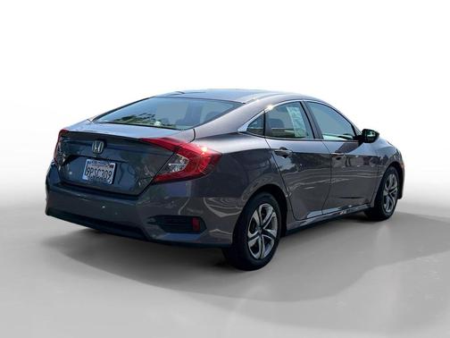 Modern Steel Metallic 2017 Honda Civic LX