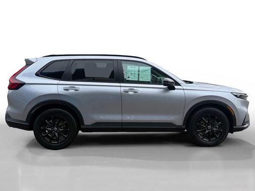 Solar Silver Metallic 2026 Honda CR-V Hybrid Sport FWD