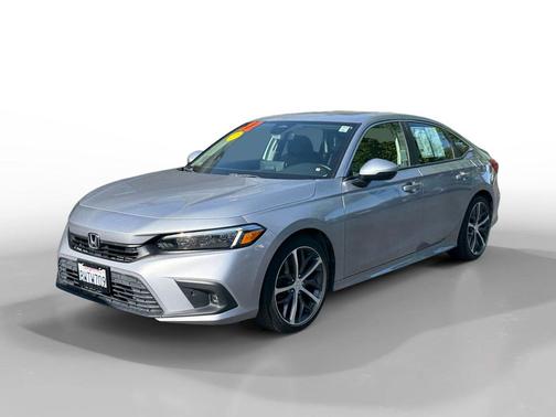Lunar Silver Metallic 2022 Honda Civic Touring