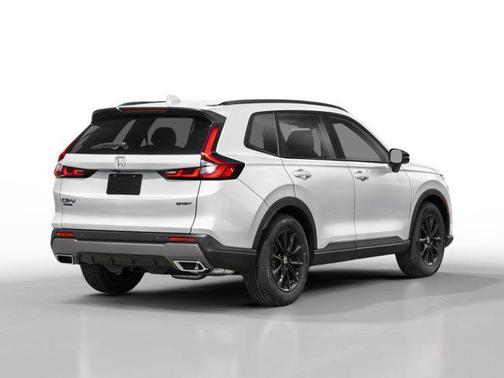 Platinum White Pearl 2026 Honda CR-V Hybrid Sport-L AWD