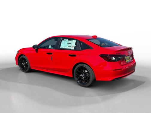 Rallye Red 2026 Honda Civic Hybrid Sport