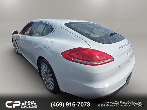 White 2014 Porsche Panamera 4