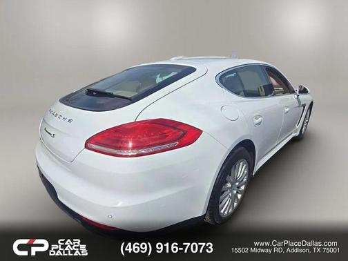 White 2014 Porsche Panamera 4