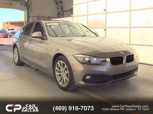 Gray 2016 BMW 320 i