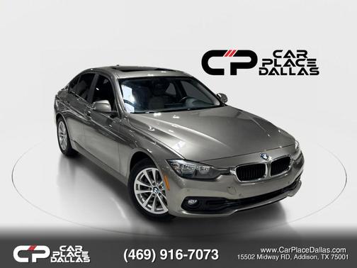 Gray 2016 BMW 320 i