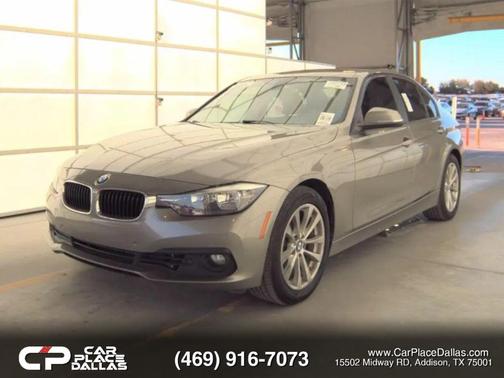 Gray 2016 BMW 320 i
