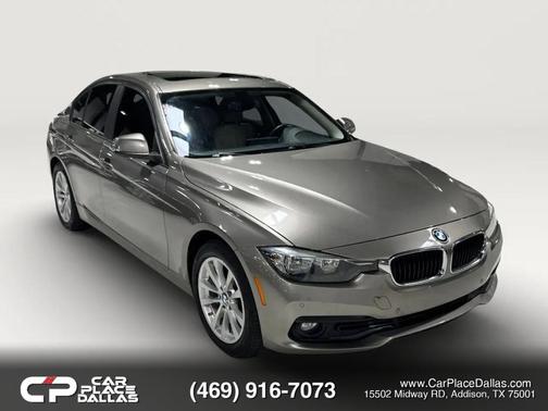 Gray 2016 BMW 320 i