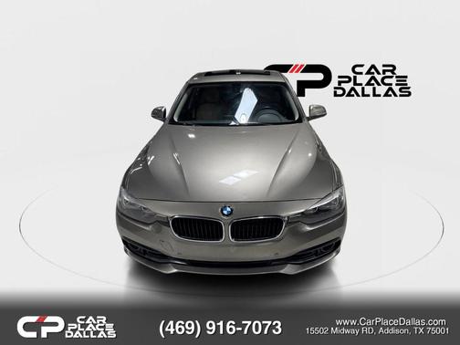 Gray 2016 BMW 320 i