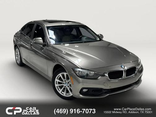 Gray 2016 BMW 320 i