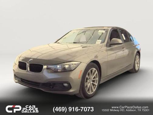Gray 2016 BMW 320 i