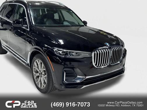 Black 2020 BMW X7 xDrive40i
