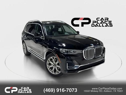 Black 2020 BMW X7 xDrive40i
