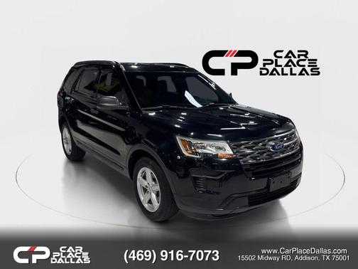 Black 2019 Ford Explorer Sport Utility 4D