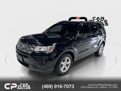 Black 2019 Ford Explorer Sport Utility 4D