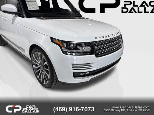 White 2016 Land Rover Range Rover 5.0L Supercharged