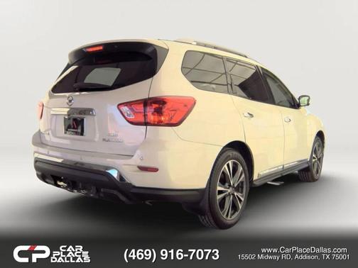 White 2020 Nissan Pathfinder Platinum 4WD