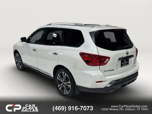 White 2020 Nissan Pathfinder Platinum 4WD
