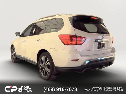 White 2020 Nissan Pathfinder Platinum 4WD