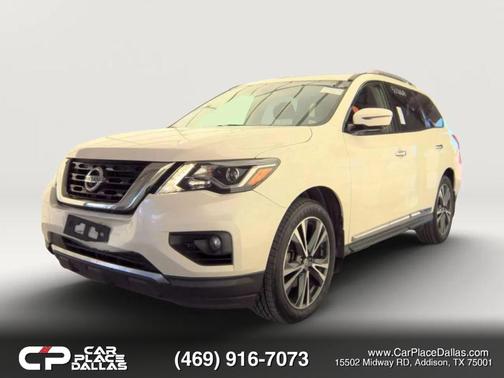 White 2020 Nissan Pathfinder Platinum 4WD