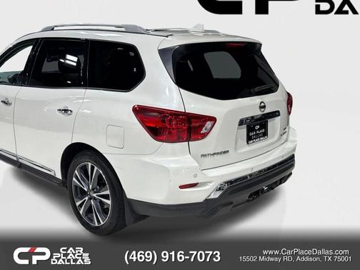 White 2020 Nissan Pathfinder Platinum 4WD