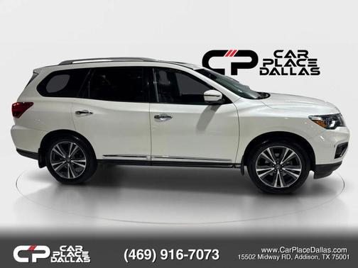 White 2020 Nissan Pathfinder Platinum 4WD