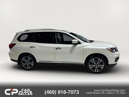White 2020 Nissan Pathfinder Platinum 4WD