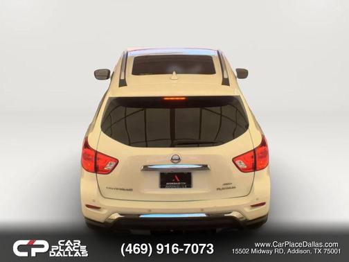 White 2020 Nissan Pathfinder Platinum 4WD