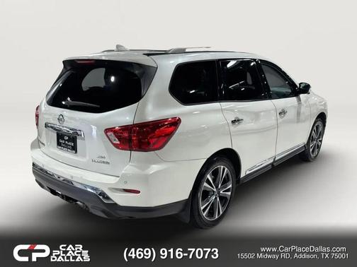 White 2020 Nissan Pathfinder Platinum 4WD