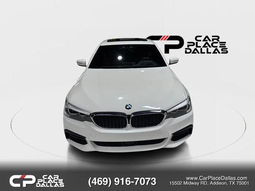 White 2019 BMW 540 540i Sedan 4D