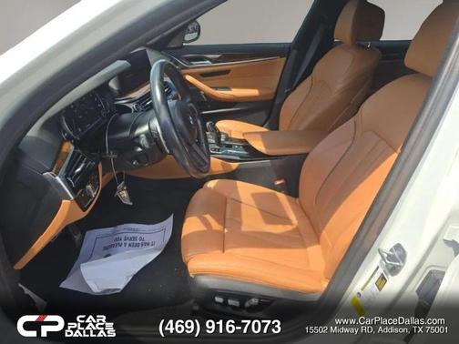 White 2019 BMW 540 540i Sedan 4D
