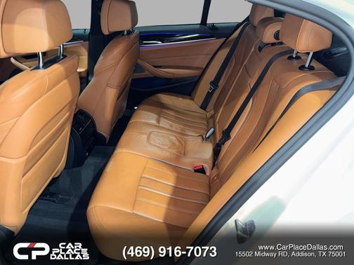 White 2019 BMW 540 540i Sedan 4D
